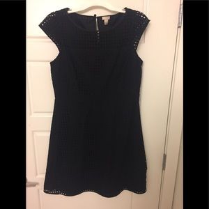 Black J Crew Eyelet dress - Size 12
